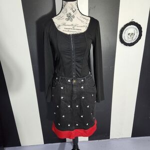 Mickey Denim Skirt